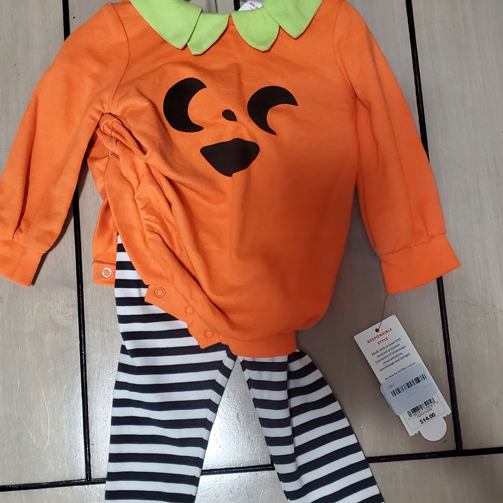 Pumpkin Costume Set for Kids